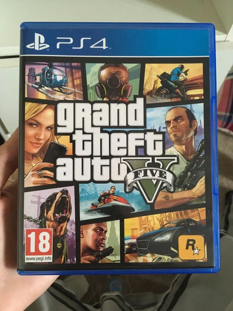 GTA V  ps4 به همراه نقشه|کنسول، بازی ویدئویی و آنلاین|تهران, سازمان آب|دیوار