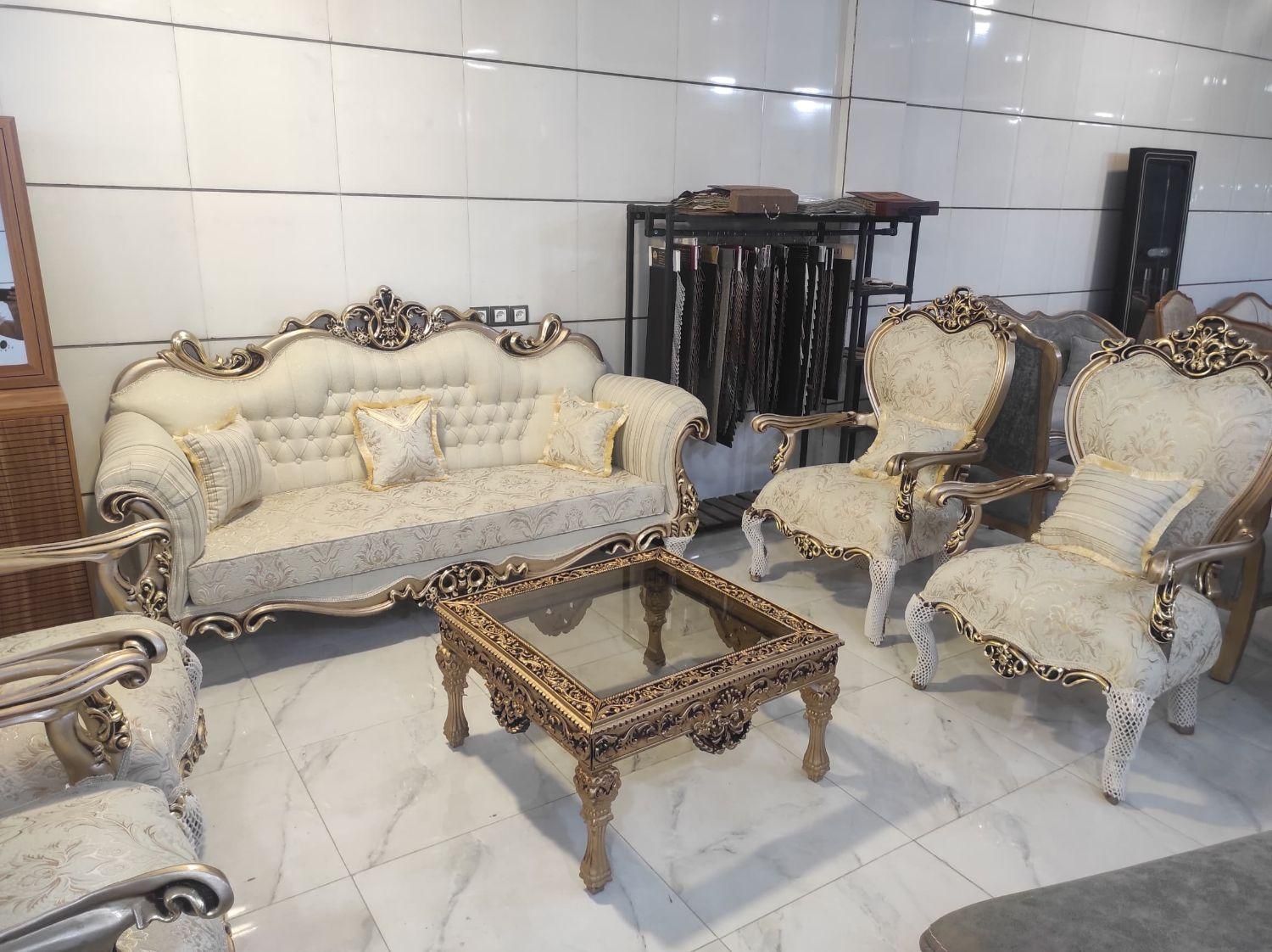 مبل،مبلمان کلاسیک افسون ۶.|مبلمان خانگی و میز عسلی|شیراز, رکن‌آباد|دیوار