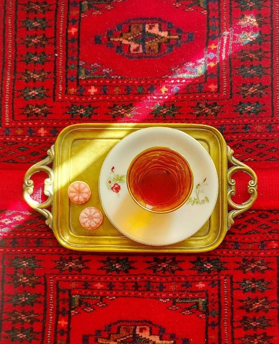 فرش یک متر در هفتاد سانت دستباف قدیمی|فرش|رشت, حسین آباد|دیوار