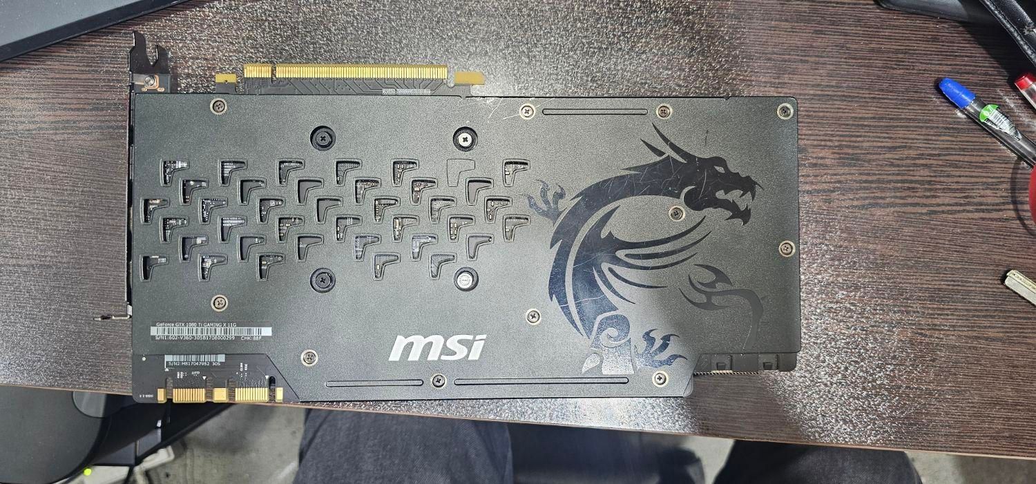 کارت گرافیک 1080TI گیمینگ 11G برند MSI|قطعات و لوازم جانبی رایانه|تهران, شوش|دیوار