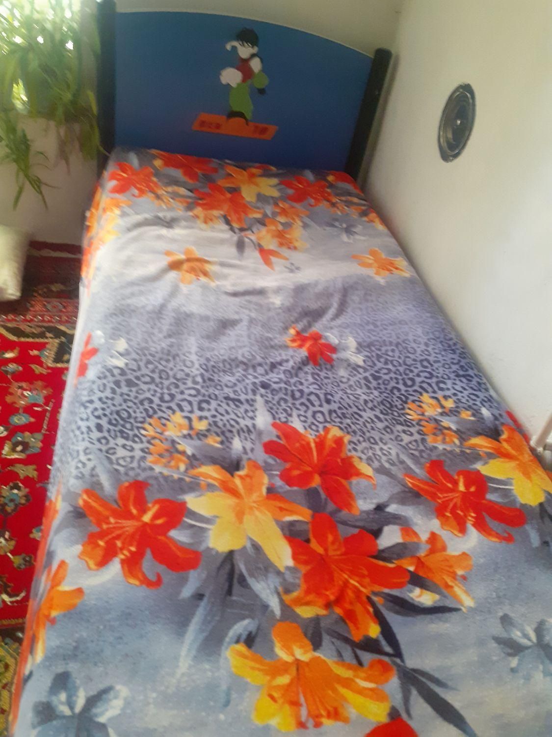 تخت خواب یک نفره فلزی|تشک تختخواب|اسلام‌‌آباد غرب, |دیوار