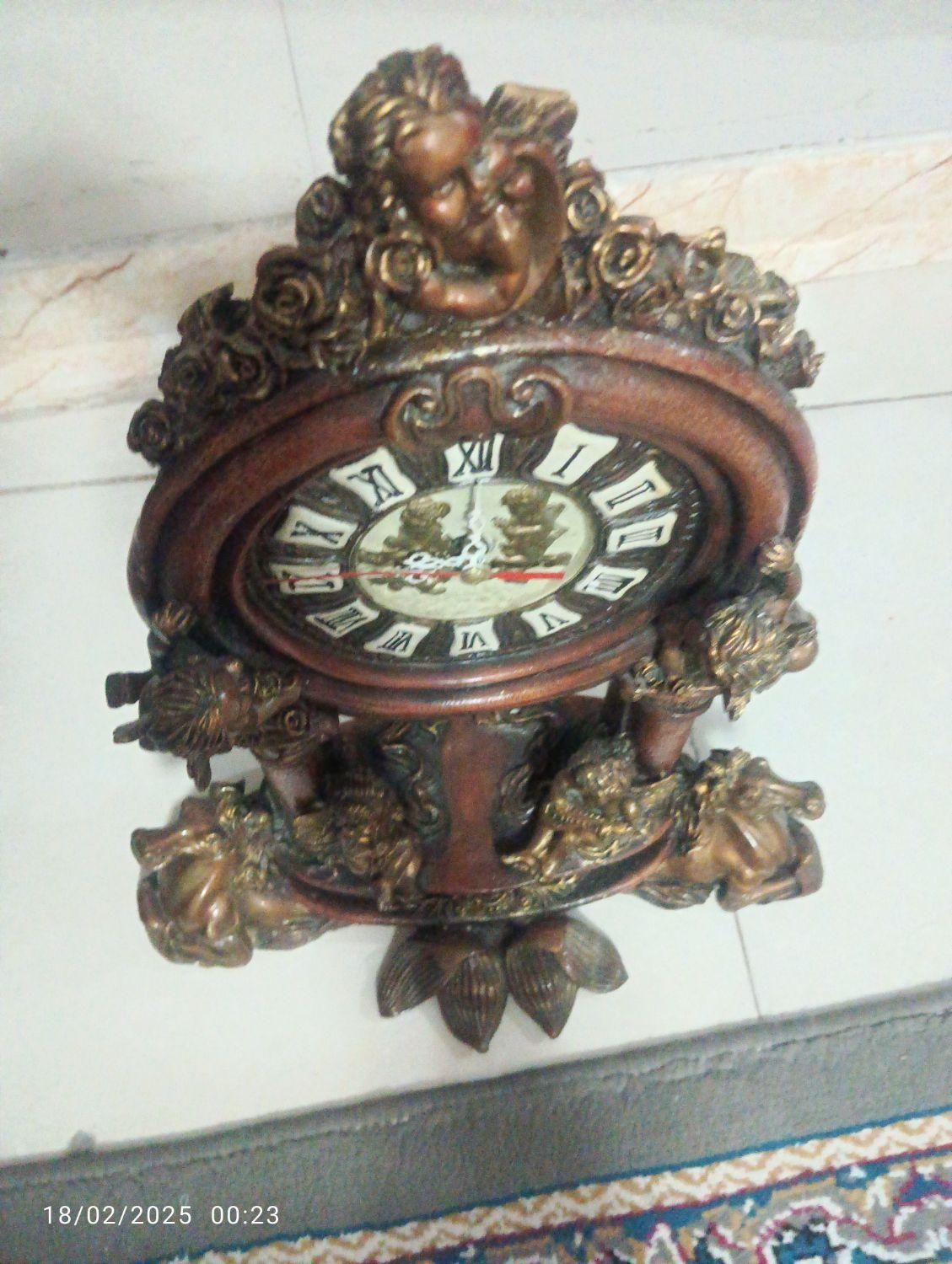 ساعت رومیزی پاندل دار|کلکسیون اشیاء عتیقه|تهران, جوادیه|دیوار