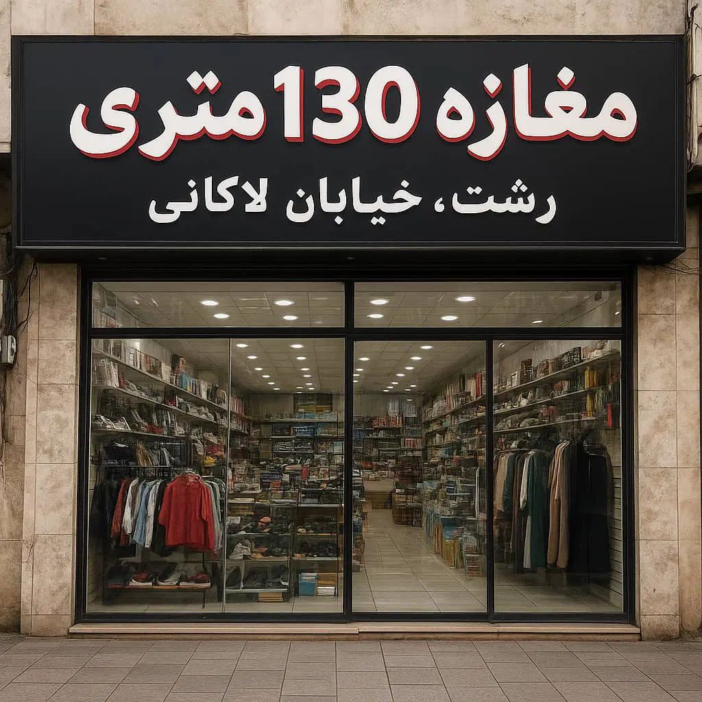 اجاره مغازه ۱۳۰ متری بر اصلی لاکانی|اجارهٔ مغازه و غرفه|رشت, لاکانی|دیوار