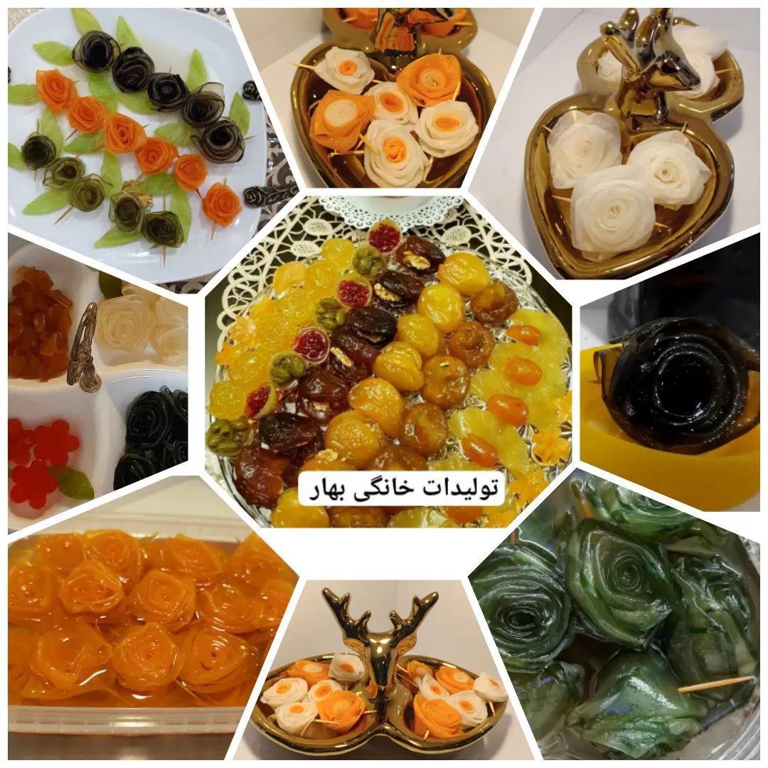 قبول سفارشات مربای مجلسی و خانگی و درمانی ۵۰ نوع|خوردنی و آشامیدنی|خوی, |دیوار