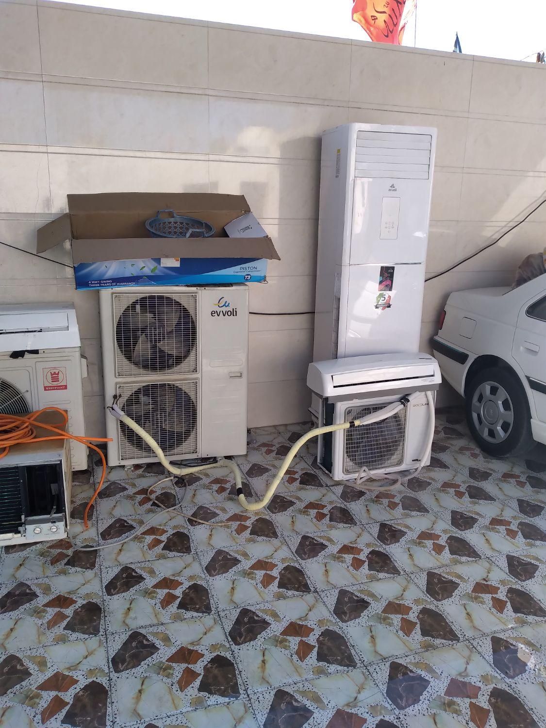 فروشه/کولر گازی نیاز به تعمیر/خریداریم دوتیکه|کولر گازی و فن‌کوئل|اهواز, زیباشهر|دیوار