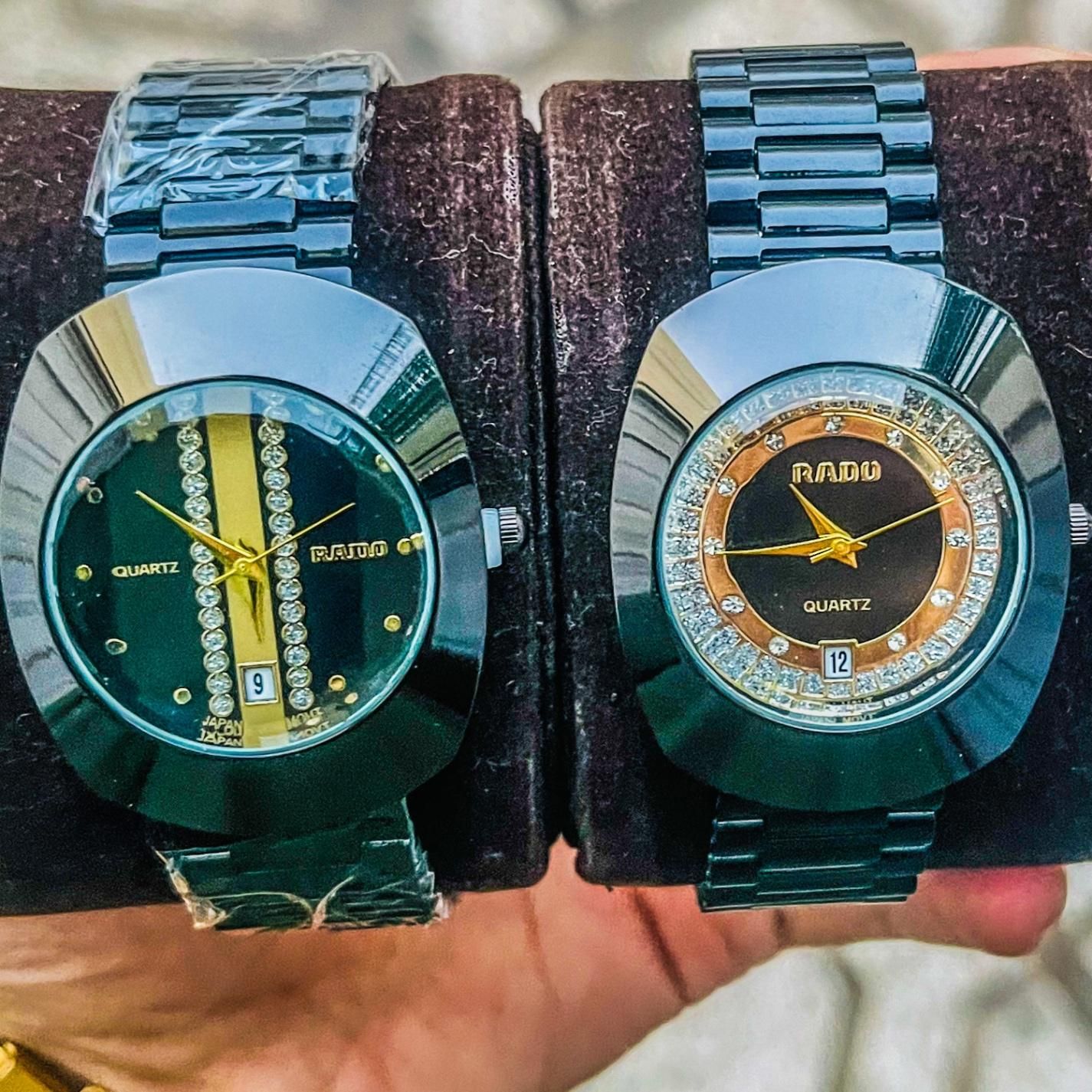 ساعت مردانه رادو تخم مرغی / رنگ ثابت /تقویم دار|ساعت|مشهد, گاز|دیوار