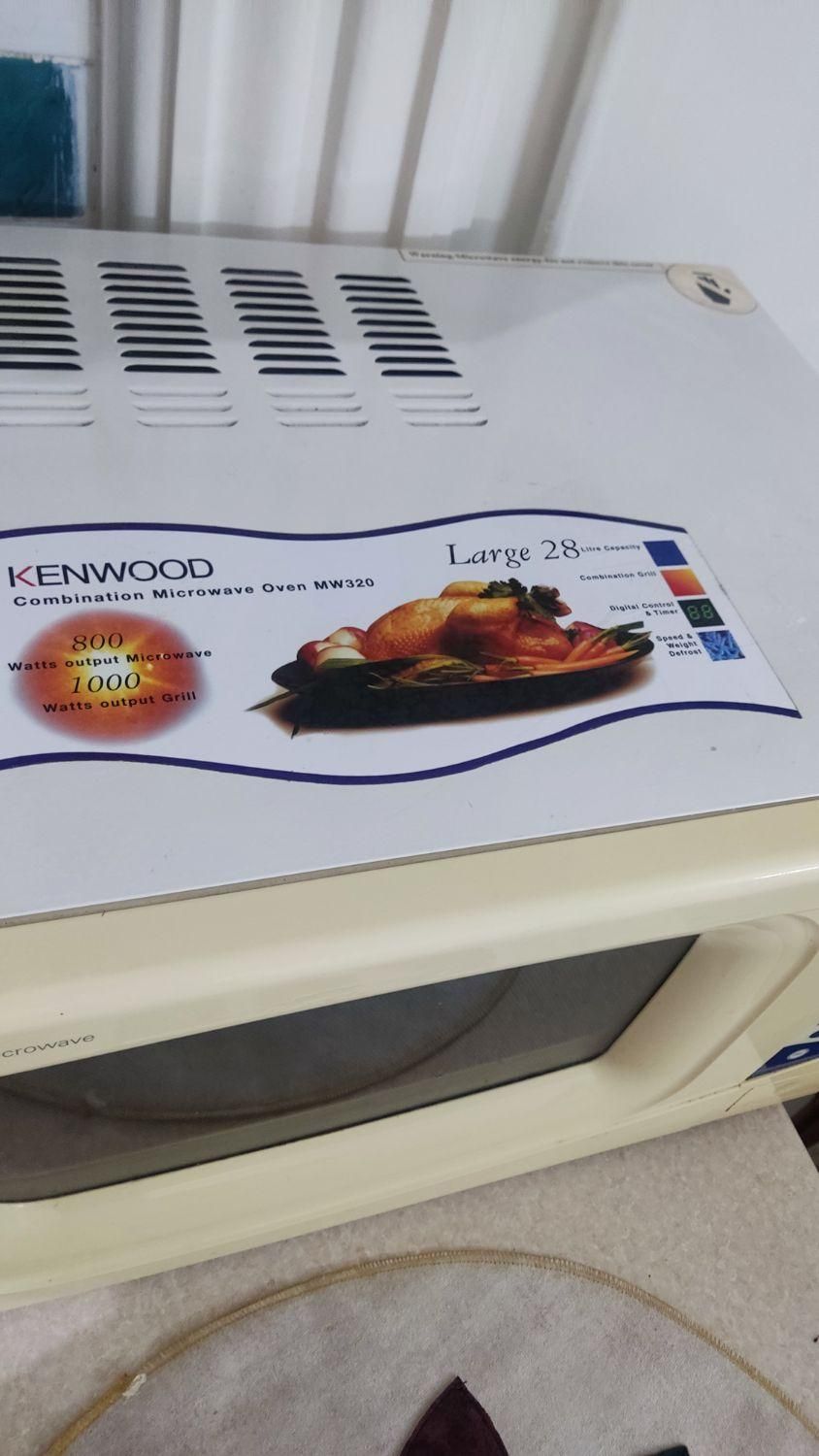 ماکرو ویو28 لیتری کنوود|اجاق گاز و لوازم برقی پخت‌وپز|کرج, عظیمیه|دیوار