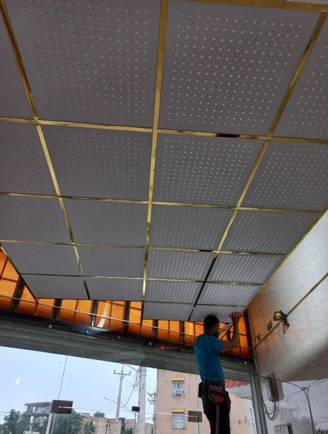 اجرای انواع سقف کاذب کناف، تایل۶۰×۶۰ و پی وی سی|خدمات پیشه و مهارت|اندیمشک, |دیوار