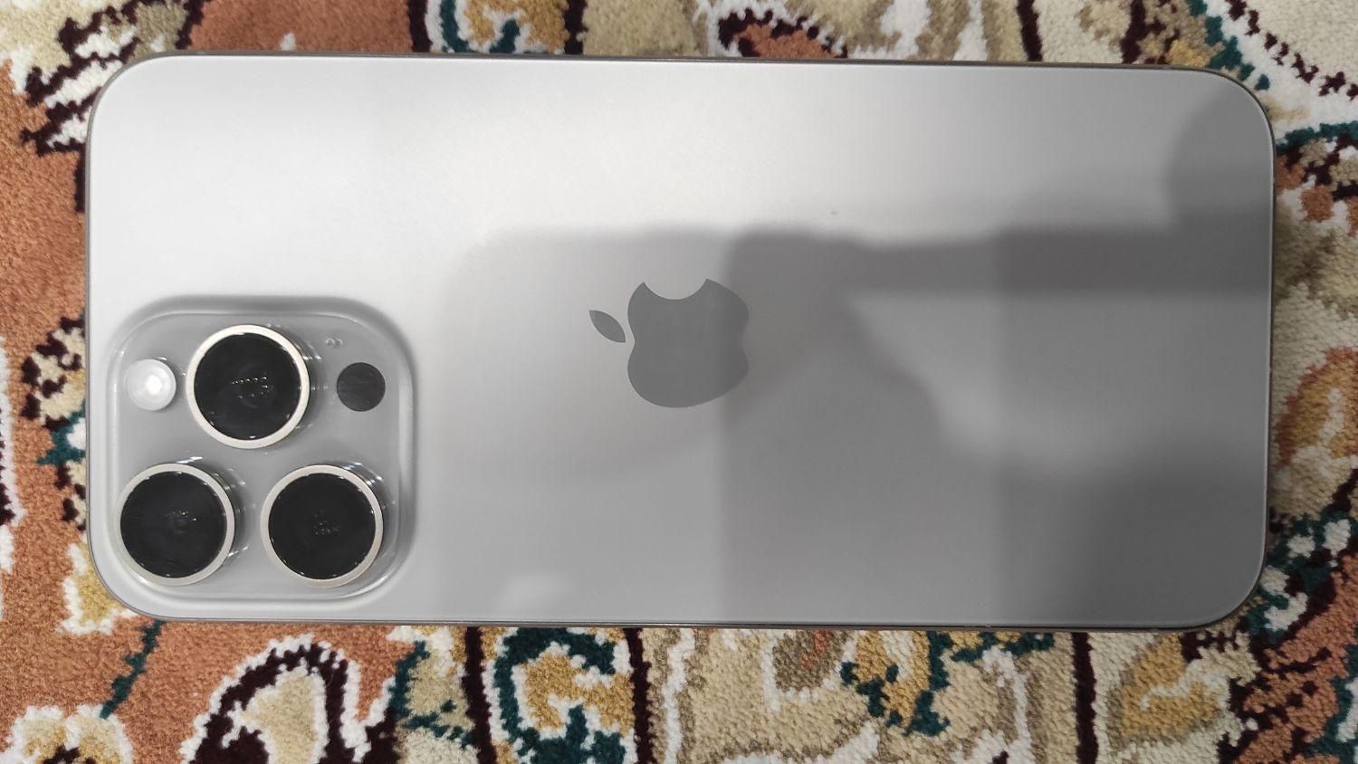 اپل iPhone 15 Pro Max با حافظهٔ ۲۵۶ گیگابایت|موبایل|قم, انصار‌الحسین|دیوار