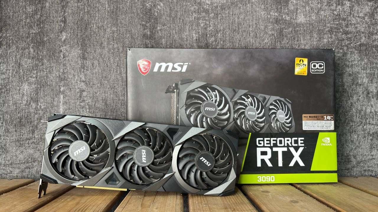 کارت گرافیک RTX 3090 MSI VENTUS 3X 24GB|قطعات و لوازم جانبی رایانه|تهران, والفجر|دیوار