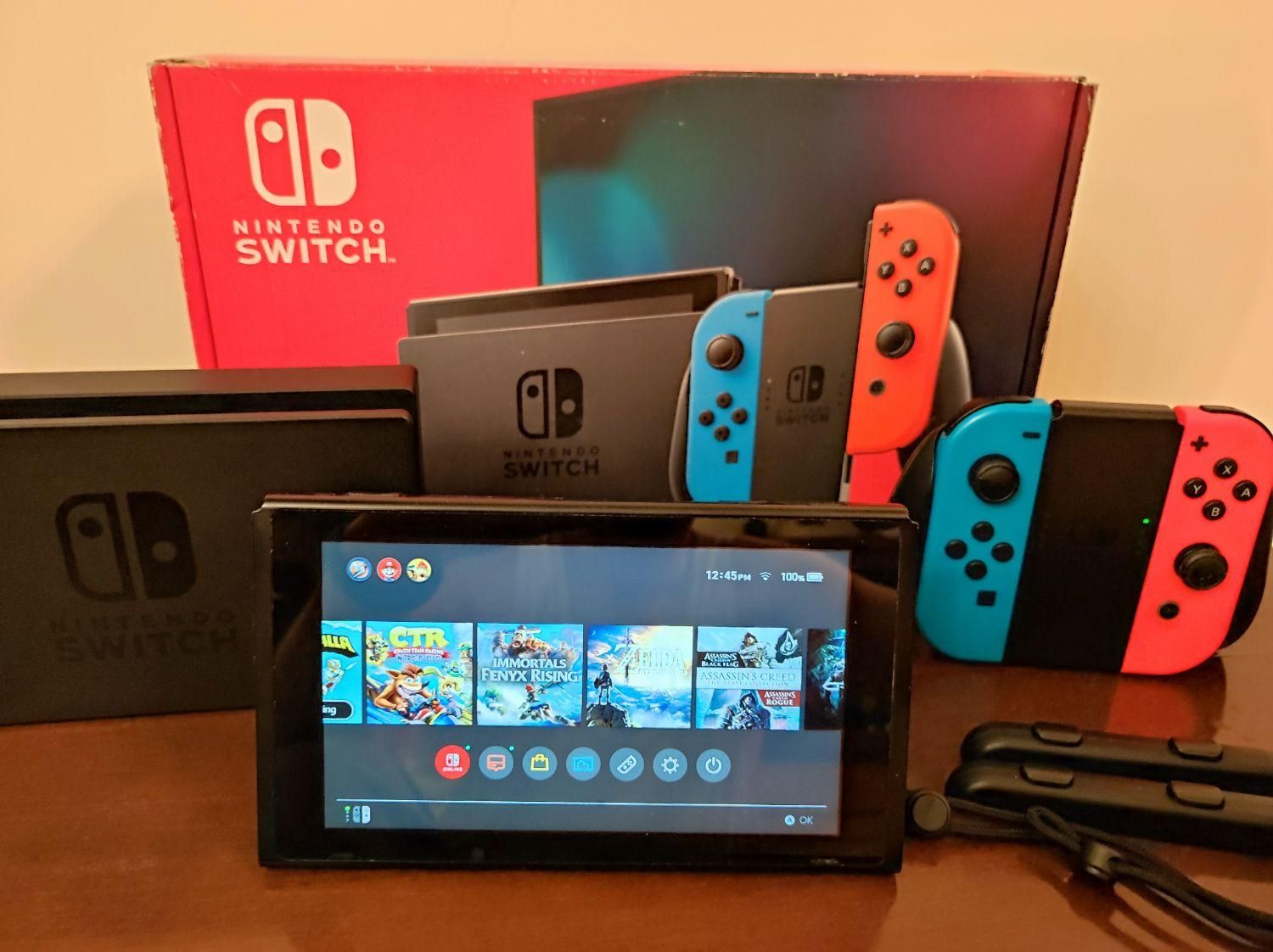 نینتندو سوییچ معمولی Nintendo Switch|کنسول، بازی ویدئویی و آنلاین|تهران, ظفر|دیوار