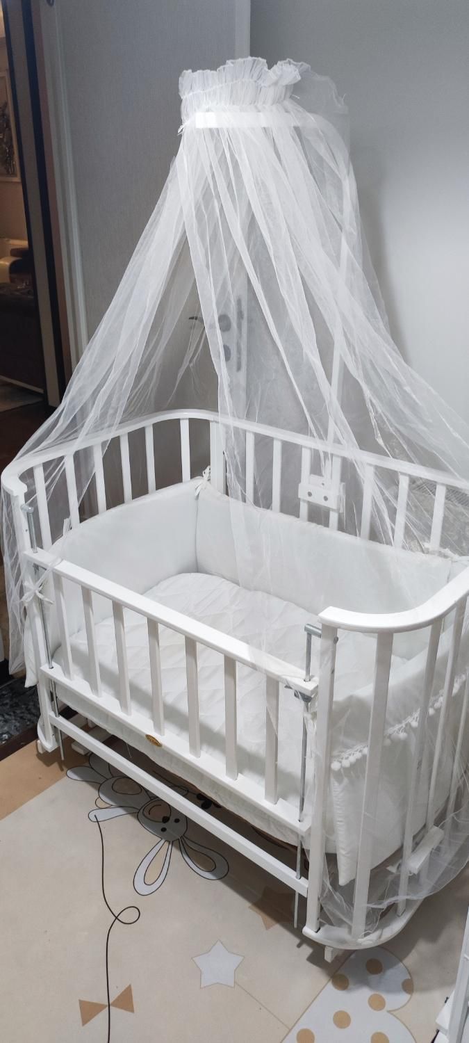 تخت گهواره ای کنار مادر|اسباب و اثاث بچه|تهران, امامت|دیوار