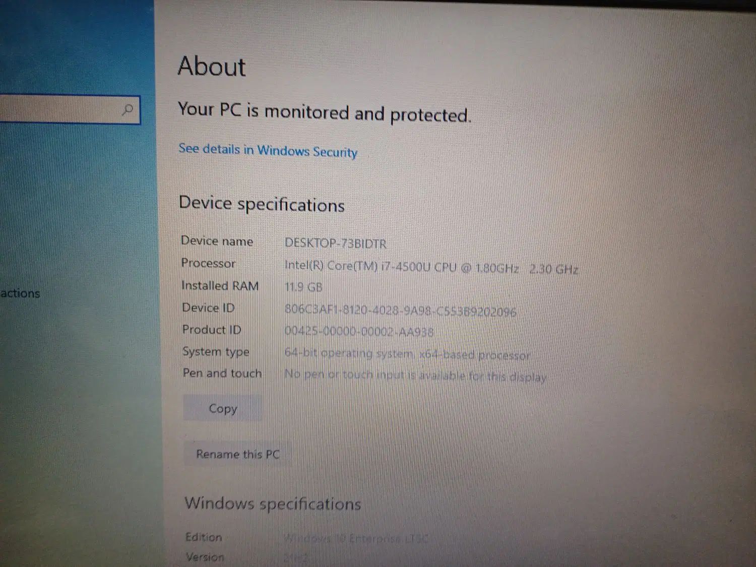 لپتاپ ایسوس core i7 با رم ۱۲ و گرافیک مجزا|رایانه همراه|تهران, افسریه شمالی|دیوار