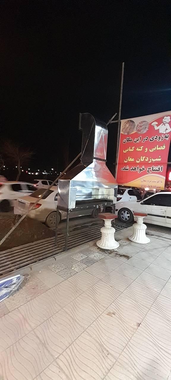 منقل سازی کباب پز ایستاده زغالی کباب پز گازی|خدمات پیشه و مهارت|اردبیل, |دیوار