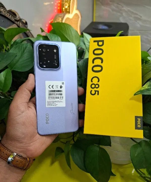 Poco C85 جدید با حافظه 256/8 شرایطی با طلا یا سفته|موبایل|مشهد, طلاب|دیوار