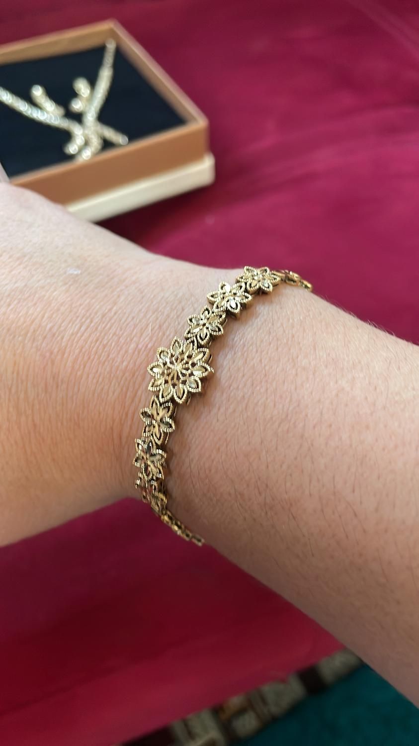 ست نقره با ابکاری طلا|جواهرات|آمل, |دیوار