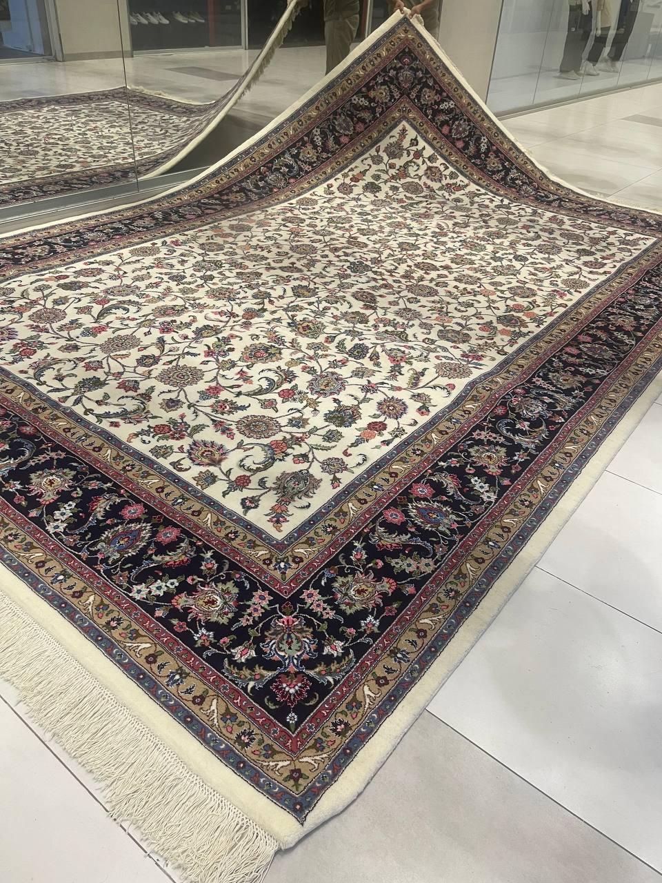 فرش دستباف (بساک ) ۴ تخته ۱۸ متری طرح ساروق|فرش|مشکین‌دشت, |دیوار