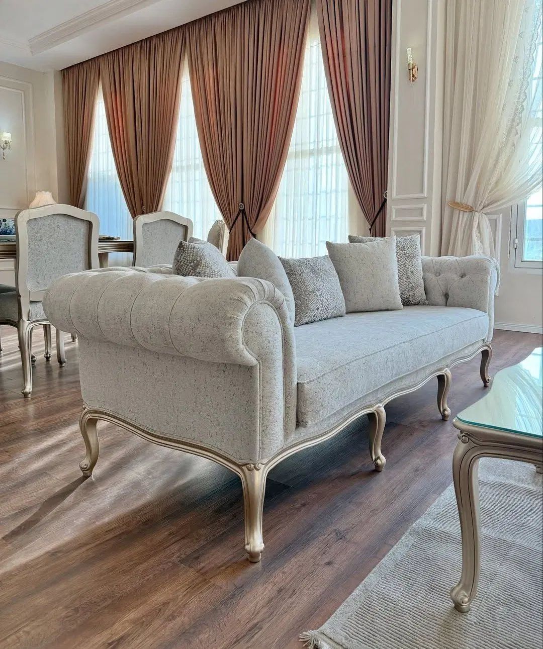 مبل طرح کویین فرانسوی/آنسل/بی نظیردر ‌طراحی مبلمان|مبلمان خانگی و میز عسلی|اردبیل, |دیوار