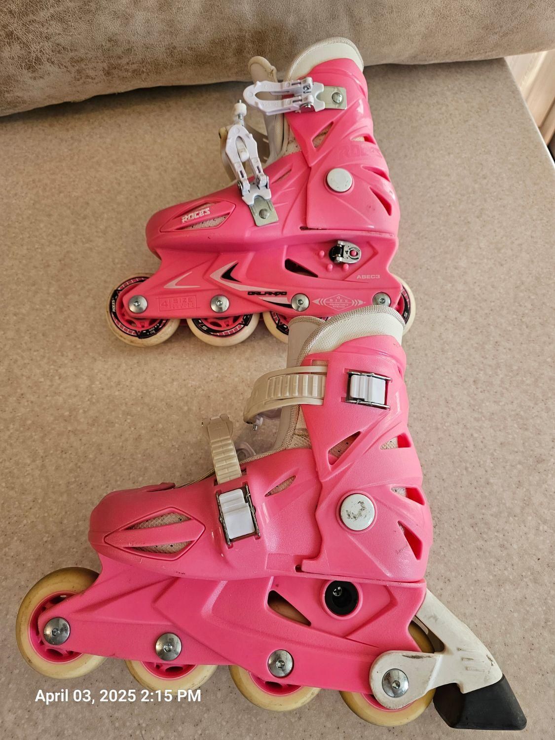 اسکیت دخترانه روسز اصل|دوچرخه، اسکیت، اسکوتر|تهران, دبستان|دیوار