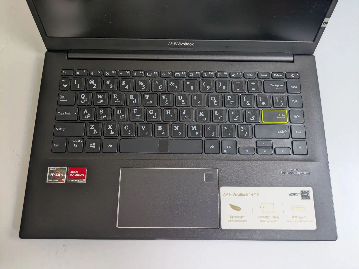 لپتاپ Asus vivobook رایزن 5500|رایانه همراه|همدان, |دیوار