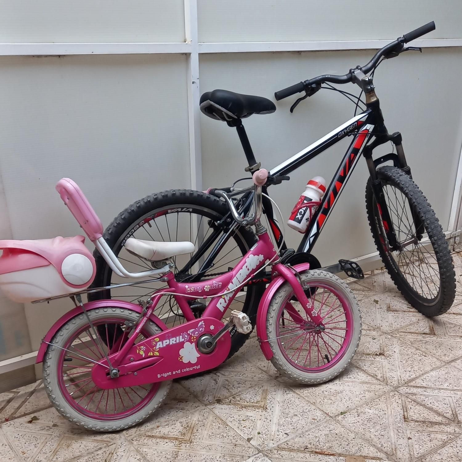 دو عدد دوچرخه 16 دخترانه و 26 ویوا ، سالم و تمیز|دوچرخه، اسکیت، اسکوتر|زنجان, |دیوار