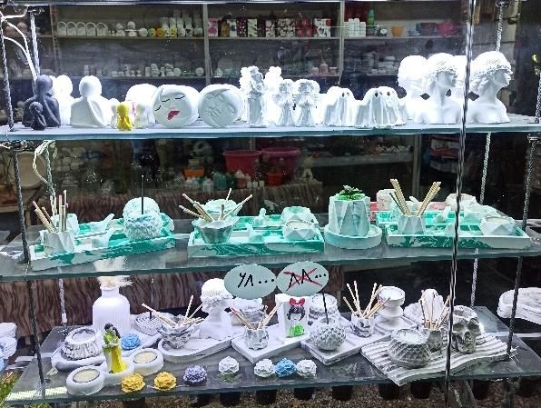 مجسمه عمده خرده سنگی /تولیدی گالری هدیه موگه|مجسمه، تندیس، ماکت|مشهد, کوشش|دیوار