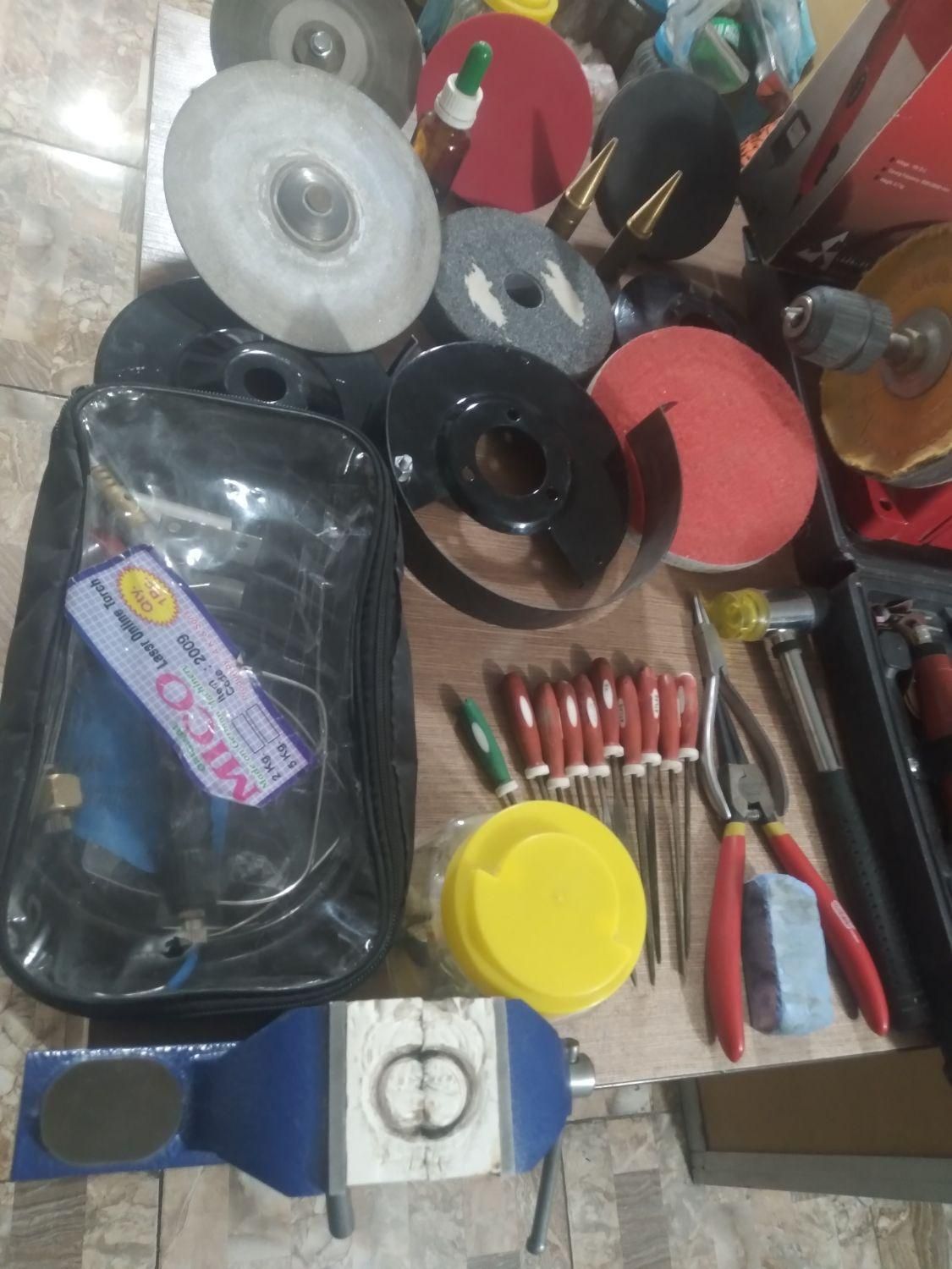 دستگاه و لوازم کار انگشتر سازی|ابزارآلات|دامغان, |دیوار