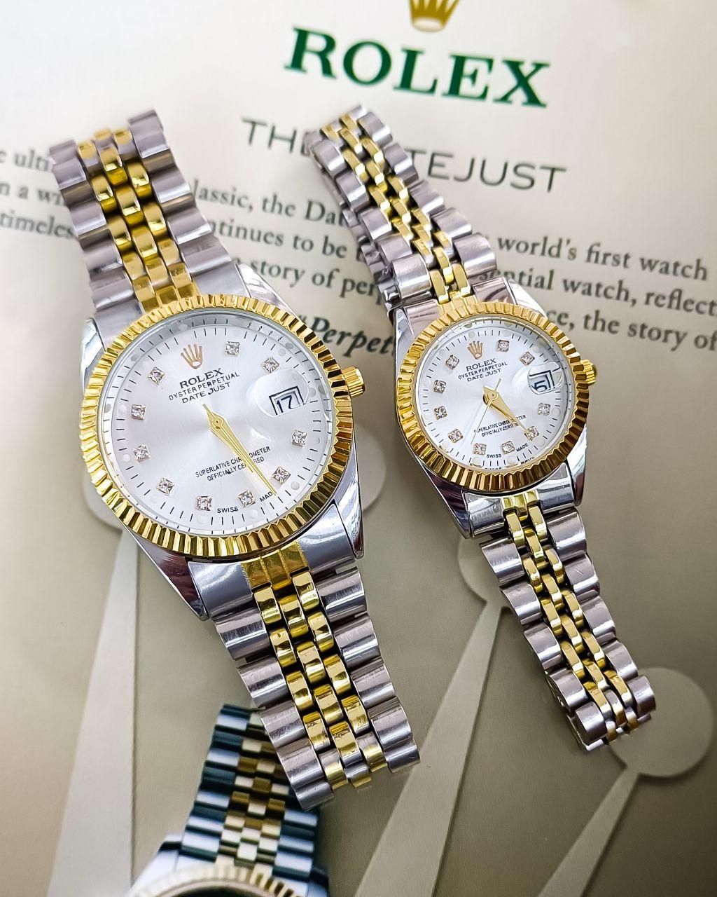 ست ساعت نامزدی رولکس ROLEX دیت جاست (حراج ویژه)|ساعت|تبریز, |دیوار