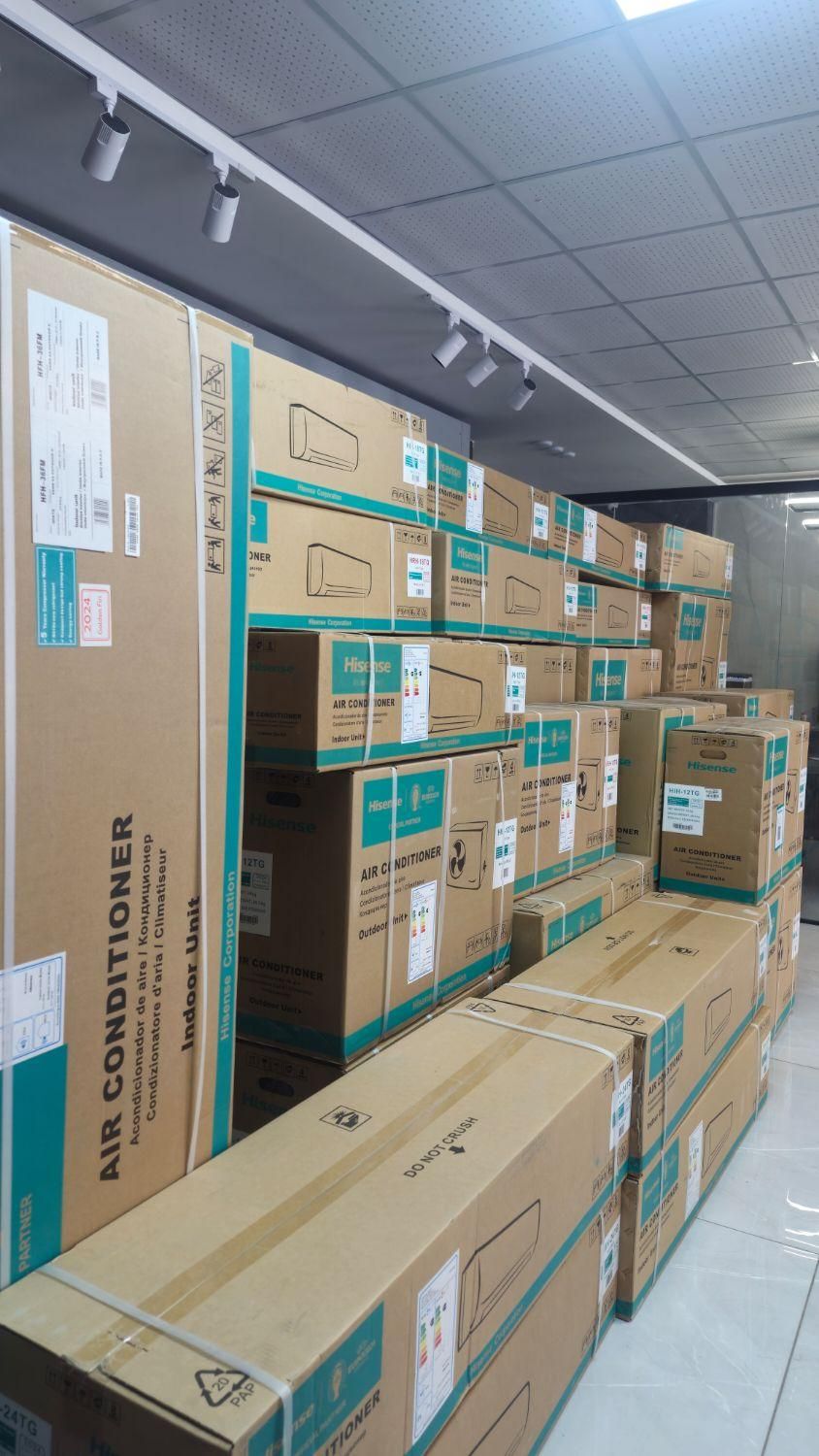 ** فروش اقساطی بقیمت نقدی کولر گازی هایسنس اصلی **|کولر گازی و فن‌کوئل|شهرکرد, |دیوار