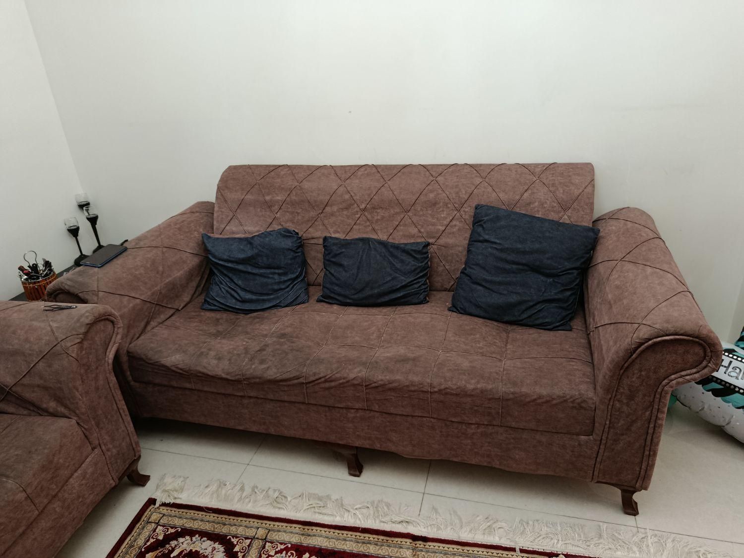 ست راحتی هفت نفره و نهار خوری ششنفره|مبلمان خانگی و میز عسلی|تهران, دانشگاه علم و صنعت|دیوار