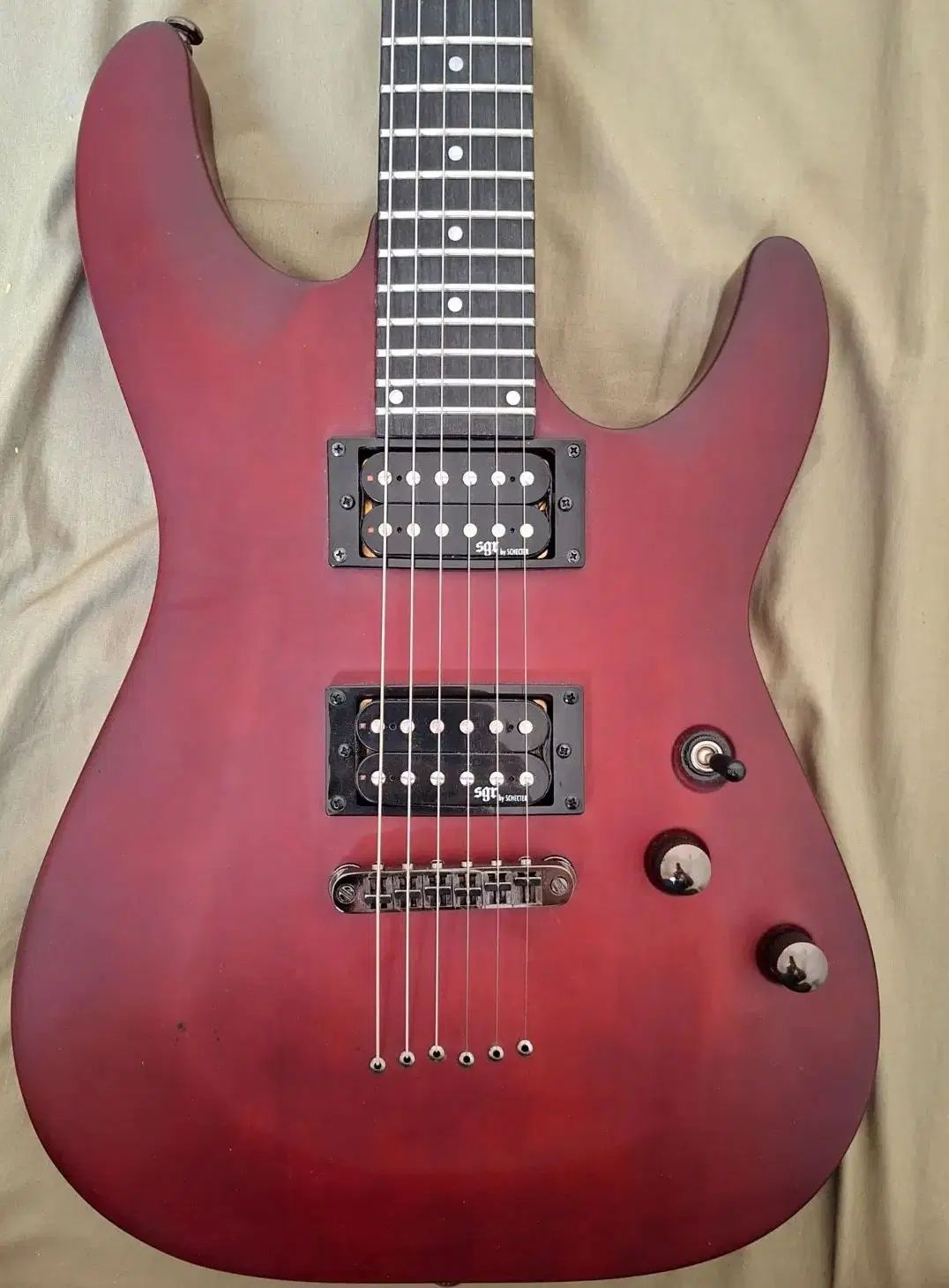 schecter sgr c-1 walnut satin گیتار الکتریک شکتر|گیتار، بیس، امپلیفایر|تهران, پونک|دیوار