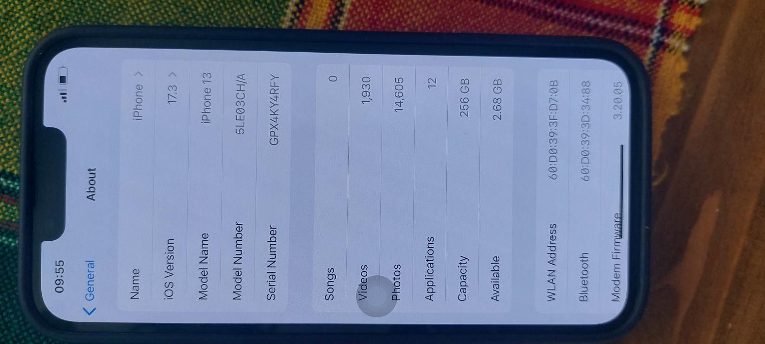 iphone 13 256|موبایل|رشت, پیرسرا|دیوار