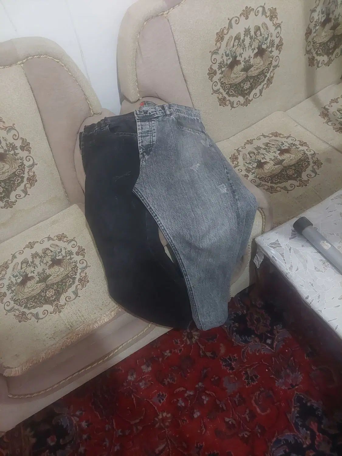 دو عدد شلوار لی تورک کاملا سالم و نو|لباس|تبریز, |دیوار
