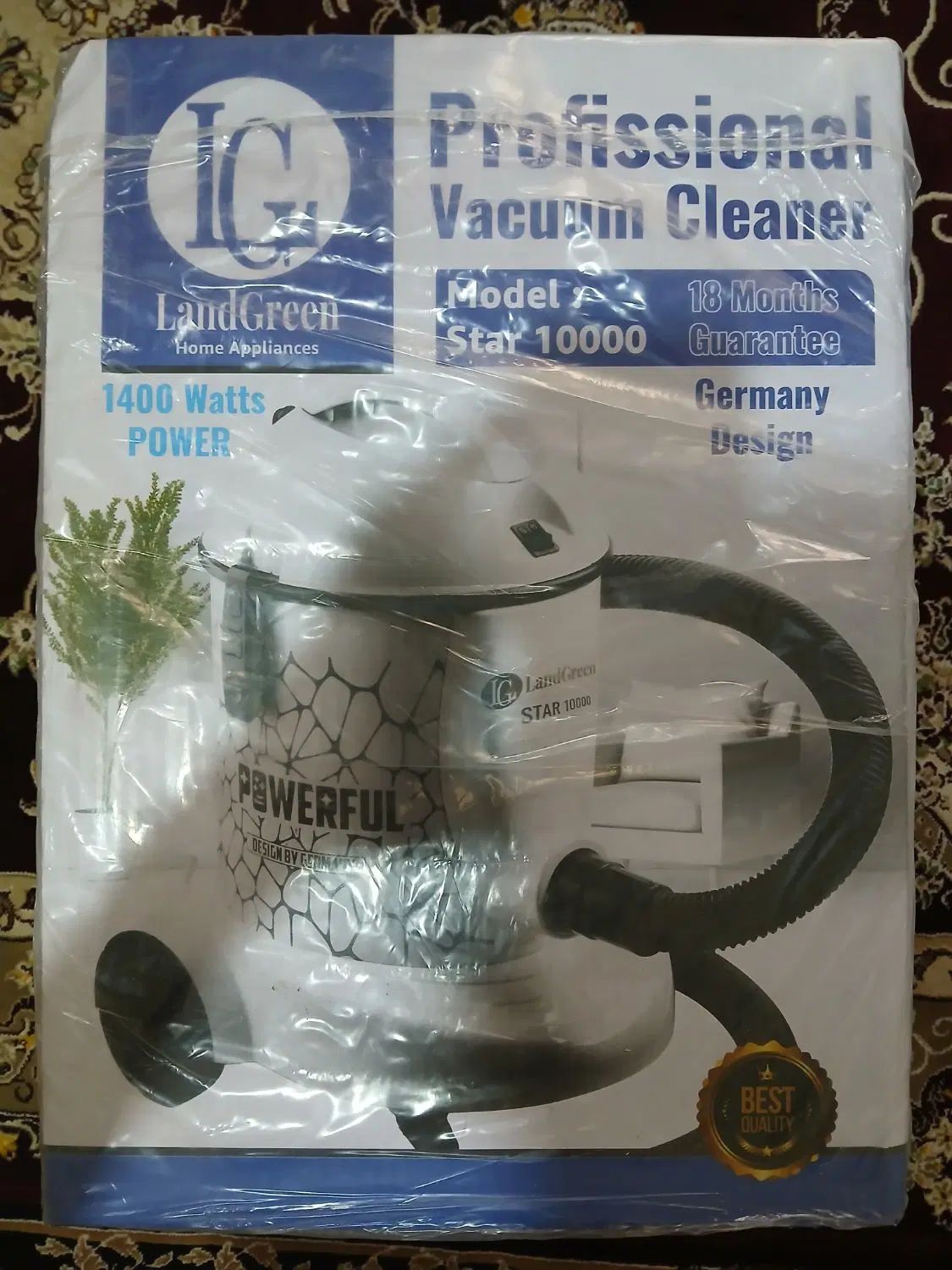 جاروبرقی LandGreen|جاروبرقی، جارو شارژی، بخارشو|تهران, هلال احمر|دیوار