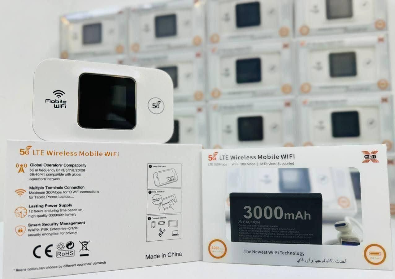مودم جیبی سیمکارتی ایرانسل همراه اول آمریکایی 4G5G|مودم و تجهیزات شبکه|تبریز, |دیوار