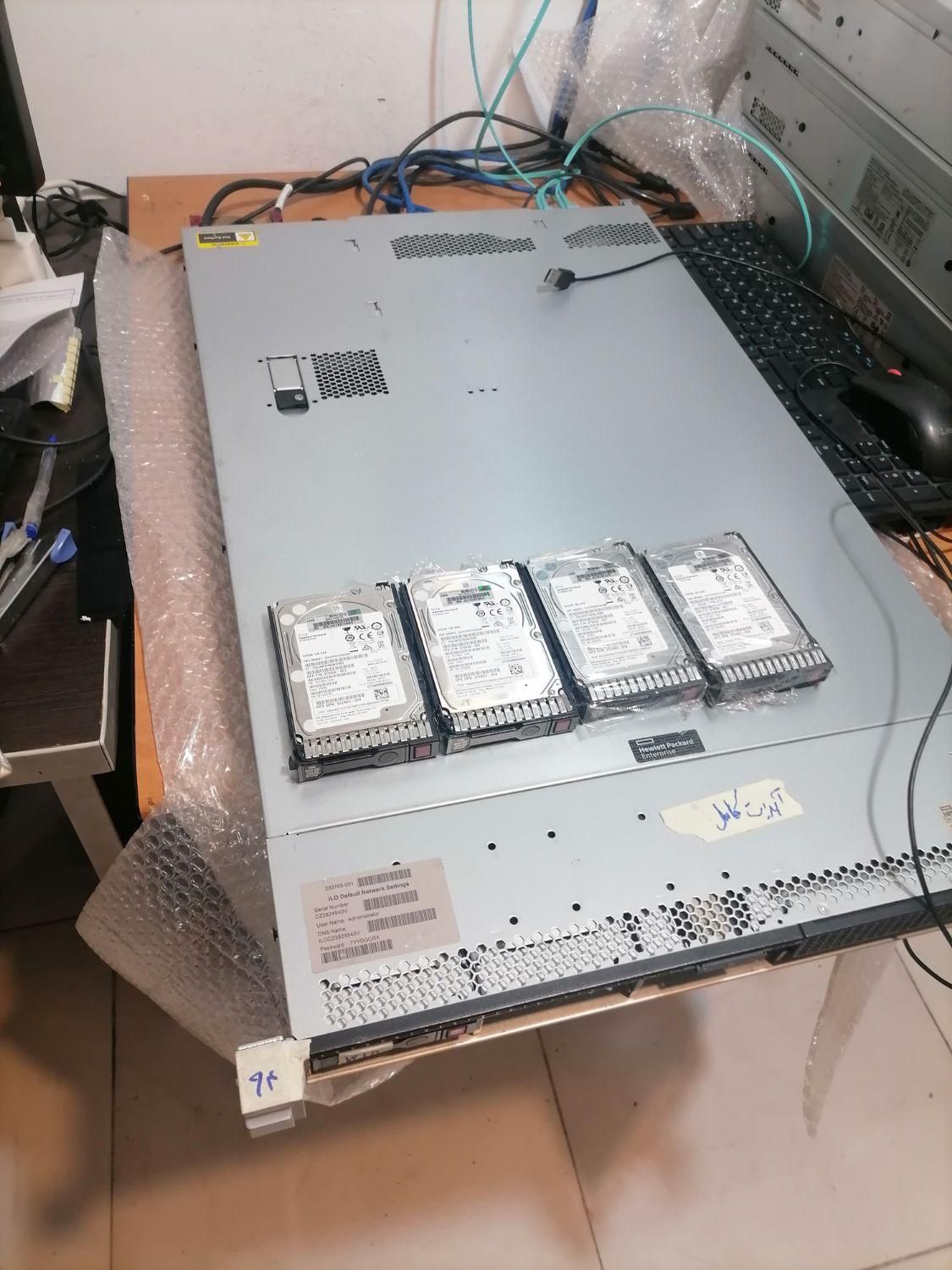 سرورتک یونیت hp|مودم و تجهیزات شبکه|تهران, خواجه نظام الملک|دیوار