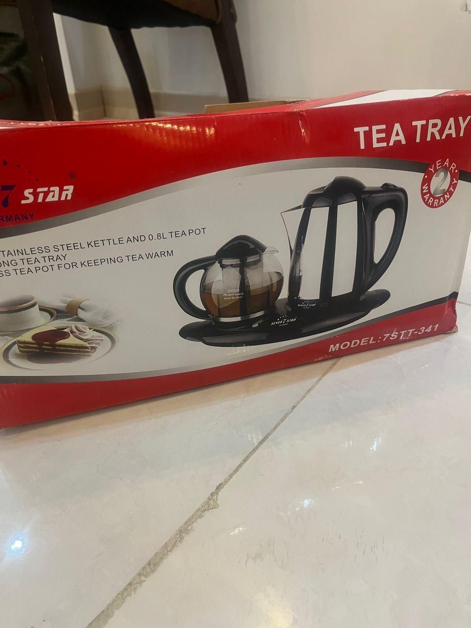 سرخ کن تولیپس 1500 و چای ساز المانی 2500|سماور، چای‌ساز، قهوه‌ساز|شهرکرد, |دیوار