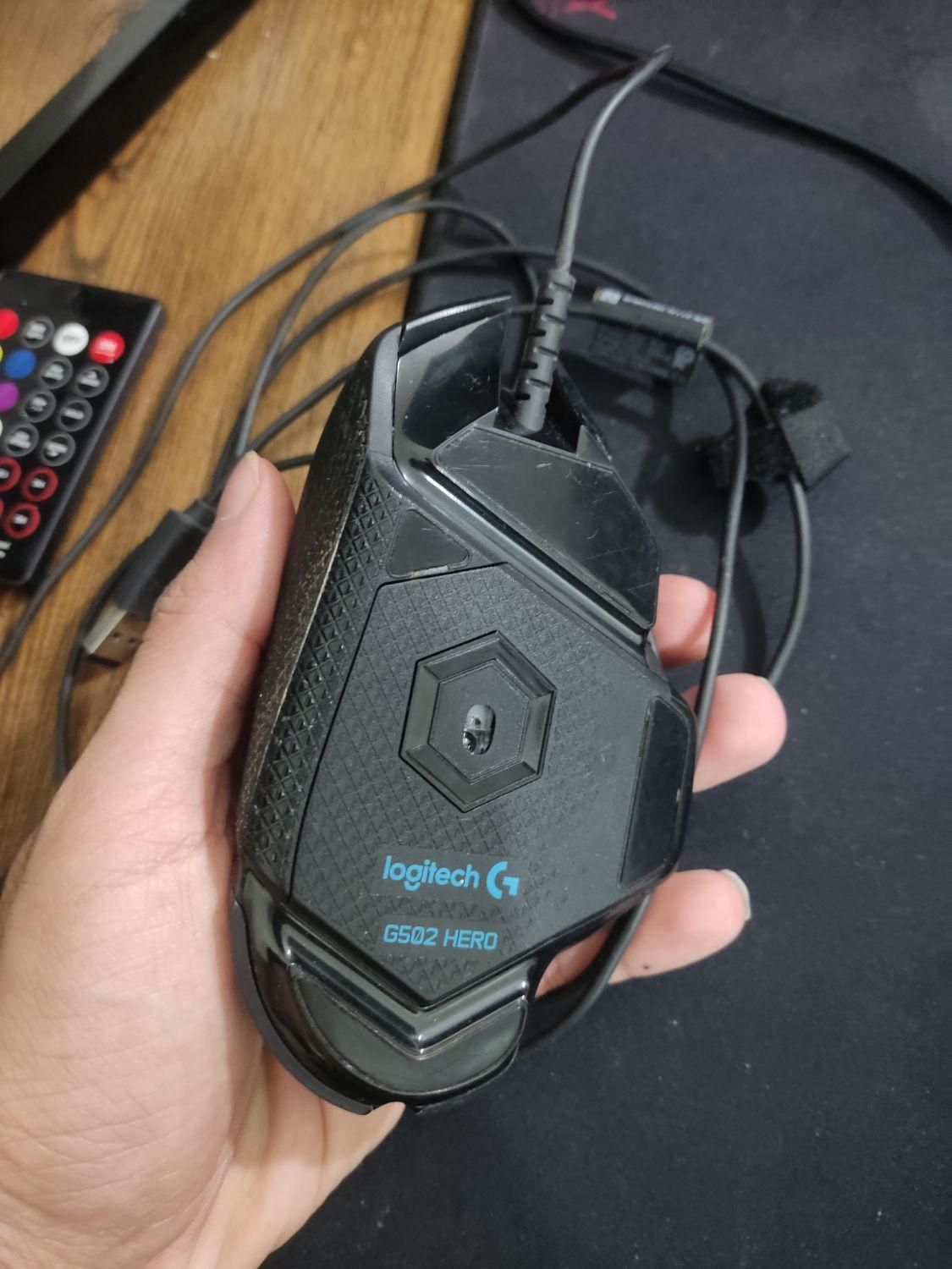 موس گیمینگ(g502 hero) logitech|قطعات و لوازم جانبی رایانه|آزادشهر, |دیوار