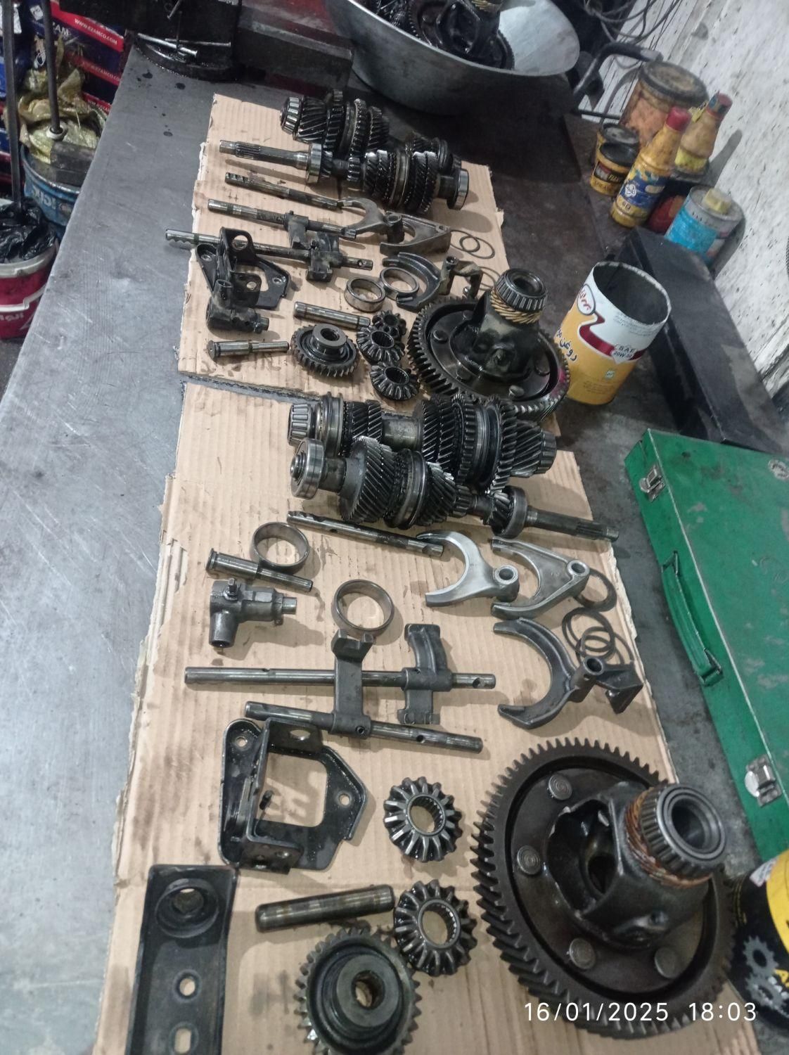 استوک فروشی لوازم گیربکس.موتور .دیفرانسیل|قطعات یدکی و لوازم جانبی|تربتحیدریه, ترمینال|دیوار