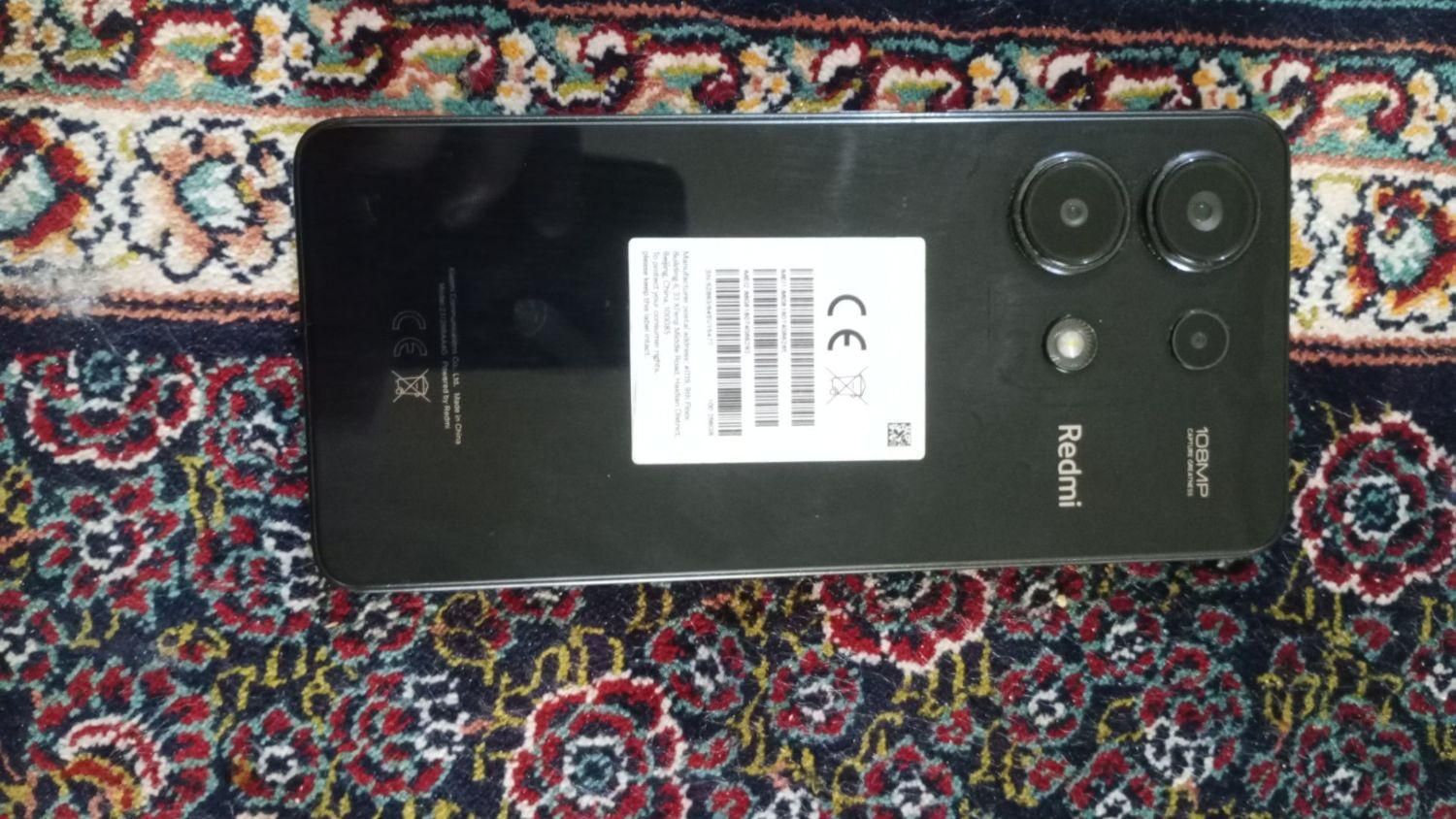 شیائومی Redmi Note 13 با حافظهٔ ۲۵۶ گیگابایت|موبایل|اصفهان, خانه اصفهان|دیوار