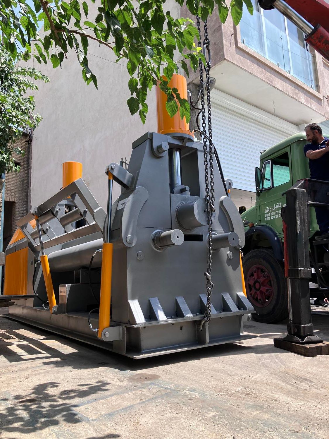 نورد،دستگاه نورد ورق35میل 6 جک آماده تحویل|ماشینآلات صنعتی|تهران, افسریه شمالی|دیوار