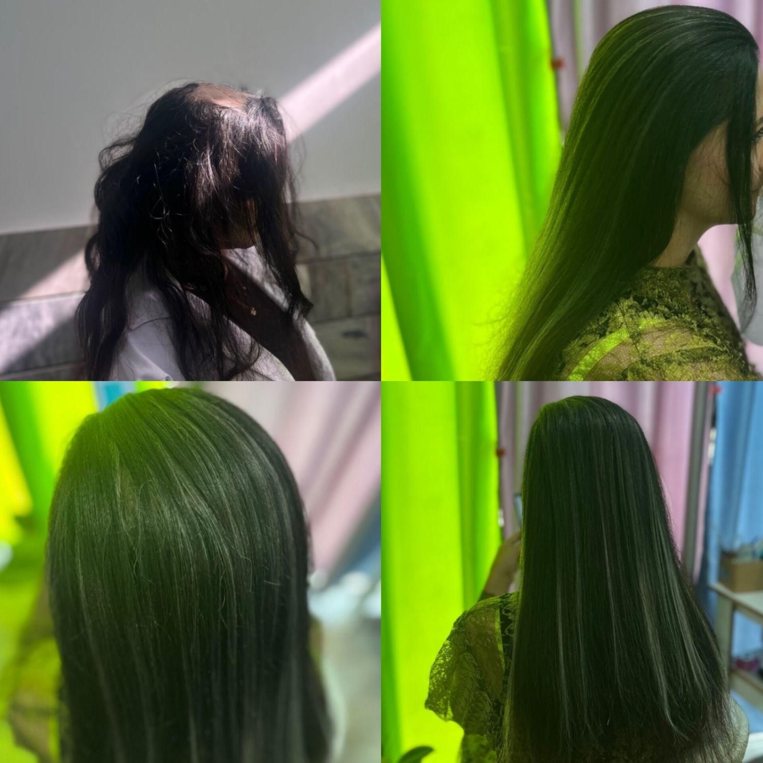 اکستنشن لیزری مو اکستنشن بافت مو|خدمات آرایشگری و زیبایی|ساری, |دیوار