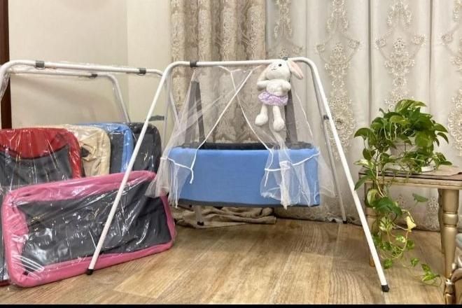 گهواره ننویی کاملاتابخور ضدکولیک100٪تضمینی|تخت و صندلی بچه|کرج, حصارک بالا|دیوار