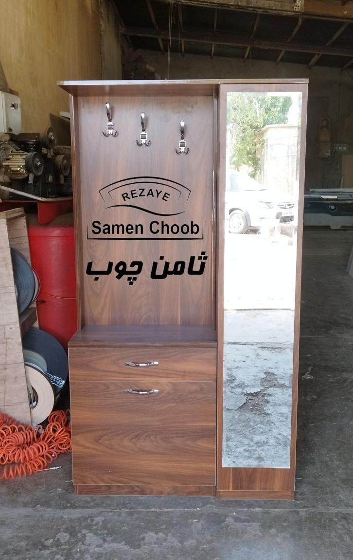 جاکفشی رختکن کشو دار|جاکفشی، کمد، دراور|چهاردانگه (تهران), |دیوار