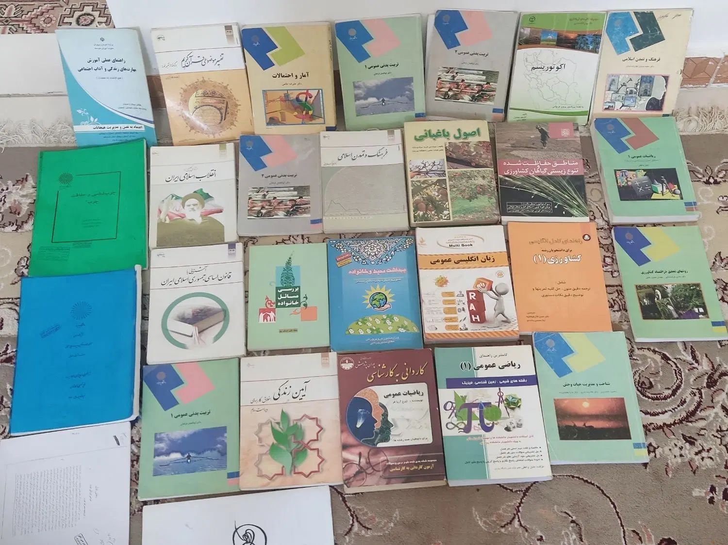 تعدادی کتاب دیوان مشاعیربزرگ تاریخی ‌،علمی،رمان،و.|کتاب و مجله تاریخی|نورآباد, |دیوار