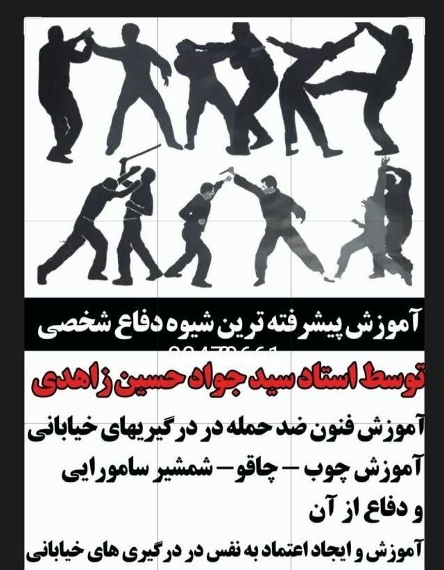 استاد دفاع شخصی با سابقه ۳۰ ساله|خدمات آموزشی|تهران, فرمانیه|دیوار