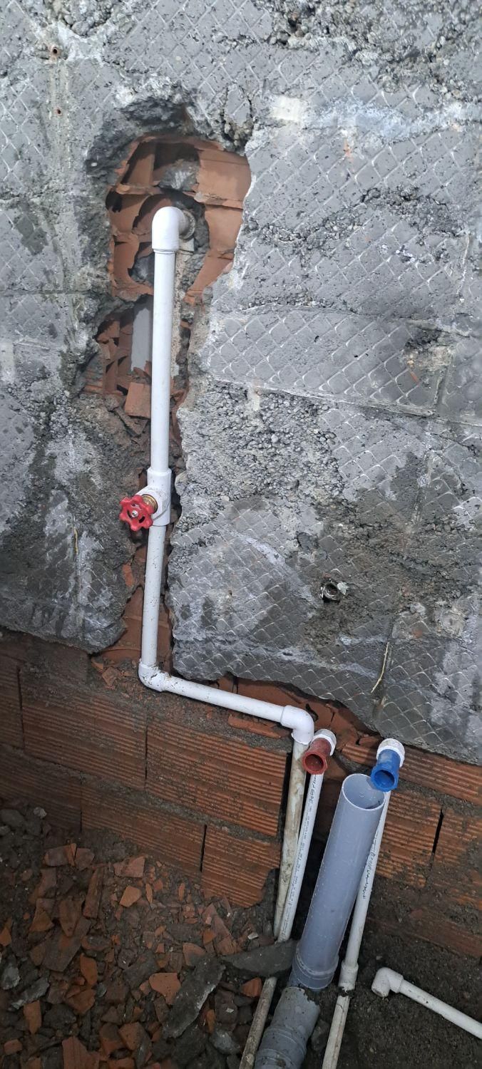 لوله کش آب لوله کشی فاضلاب   همراه با کنده کاری|خدمات پیشه و مهارت|گرگان, |دیوار