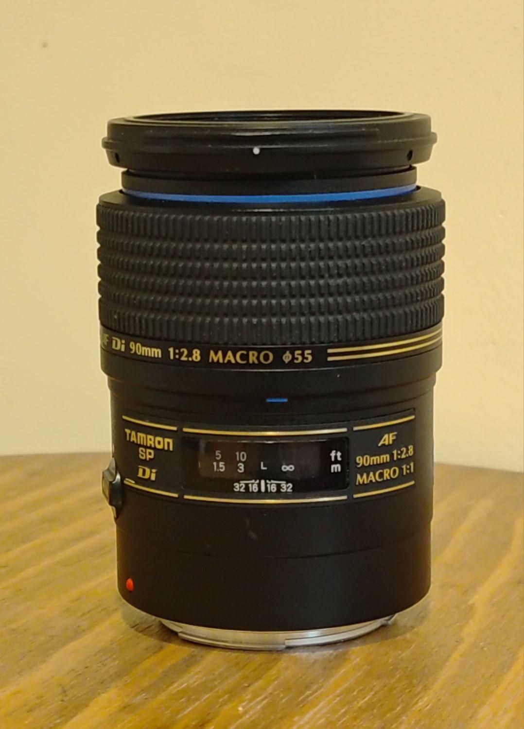 لنز ماکرو دیجیتال F 2.8 - TAMRON SP Di - 90 mm|دوربین عکاسی و فیلم‌برداری|تهران, فرحزاد|دیوار