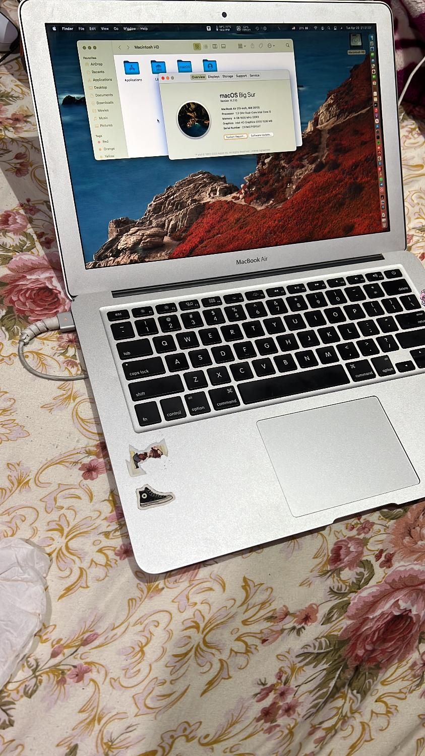 لپ تاپ MacBook Aire مک بوک|رایانه همراه|تهران, آبشار تهران|دیوار