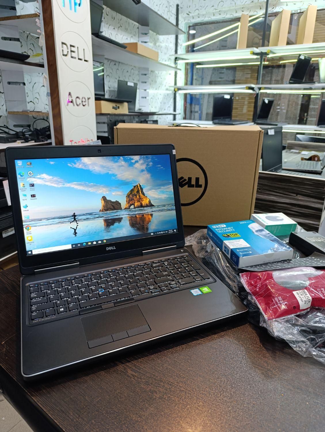 لپتاپdellگیمینگram64 گرافیک8دوهارد512+یکترا|رایانه همراه|شهرکرد, |دیوار